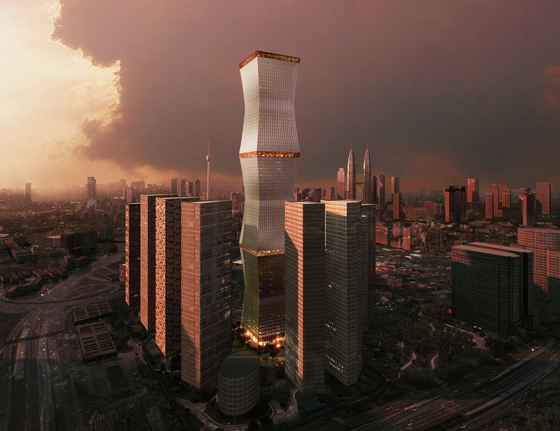 A Kuala Lumpur, REX enveloppe l’ « Equator tower »