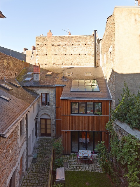 A Nantes, une charmante maison en cœur d’îlot