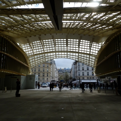 A Paris, la Canopée en mode limule !