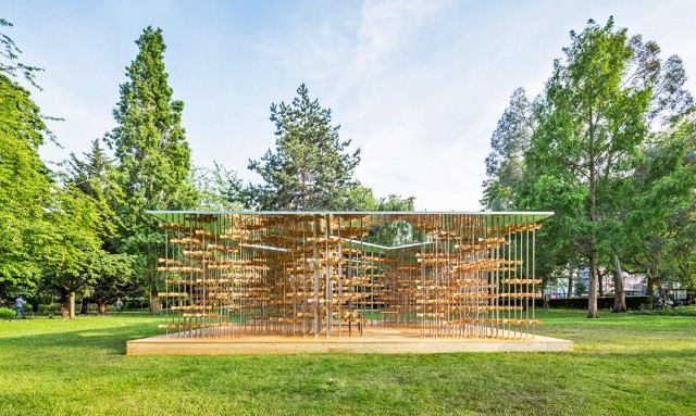 Une œuvre en bambou pour produire l’énergie