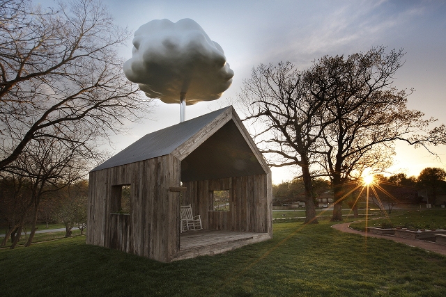 « Cloud House » le charmant abri de jardin