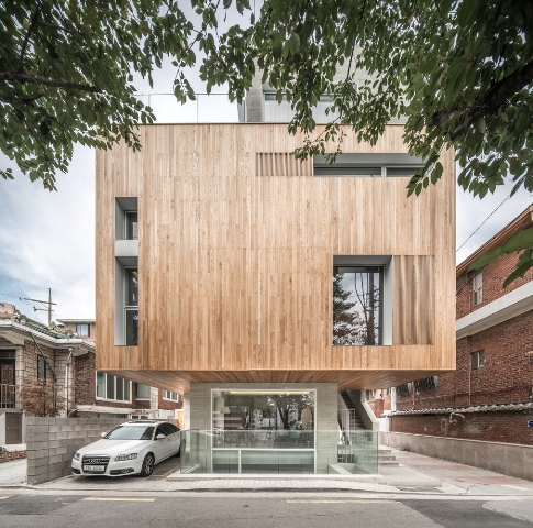 Une élégante maison en Corée