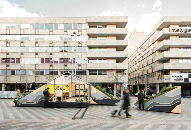 Repenser le futur des villes avec une charmante installation à Madrid