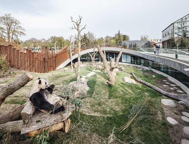 Au zoo de Copenhague, BIG réalise la maison des pandas