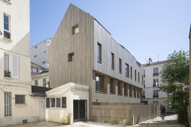 A Paris, SML et NEXT réalisent une charmante résidence privée