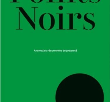 Points Noirs, Anomalies récurrentes de propreté, un livre à parcourir