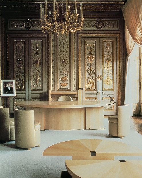 Ministère de la culture Jack Lang, Paris,1984 ©Deidi Von Schaewen